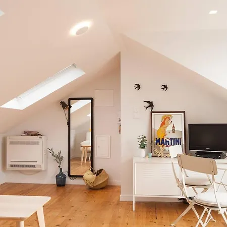Cosy Studio In Lapa District Daire Lisboa